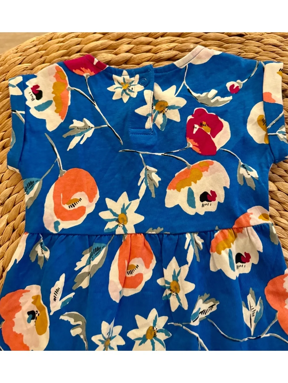 Tea Collection Baby Girls Romper Sz 6-9 Months